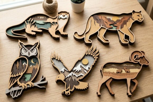 Download Wildlife Layered Animal SVG Bundle - Premium Resources